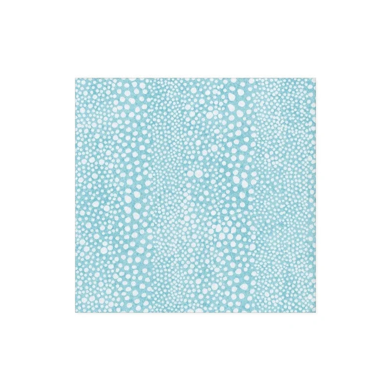 Pebble Seafoam-Paper Linen Napkin Airlaid Cocktail-15 In