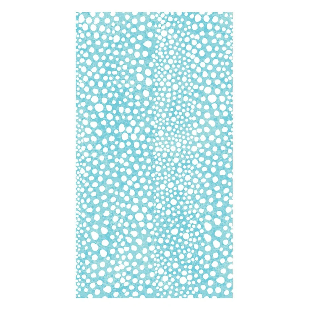 Pebble Seafoam-Paper Linen Guest Towels Airlaid - 12 In