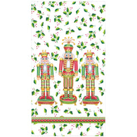 Caspari Nutcracker Christmas Napkin, Guest