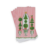 Eloise Red Guest Towel