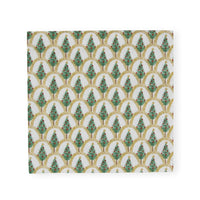 Deco Christmas Gold Cocktail Napkin