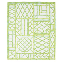 Bamboo Screen Moss Green-Ppr Linen Guest Towels Airlaid - 12 In