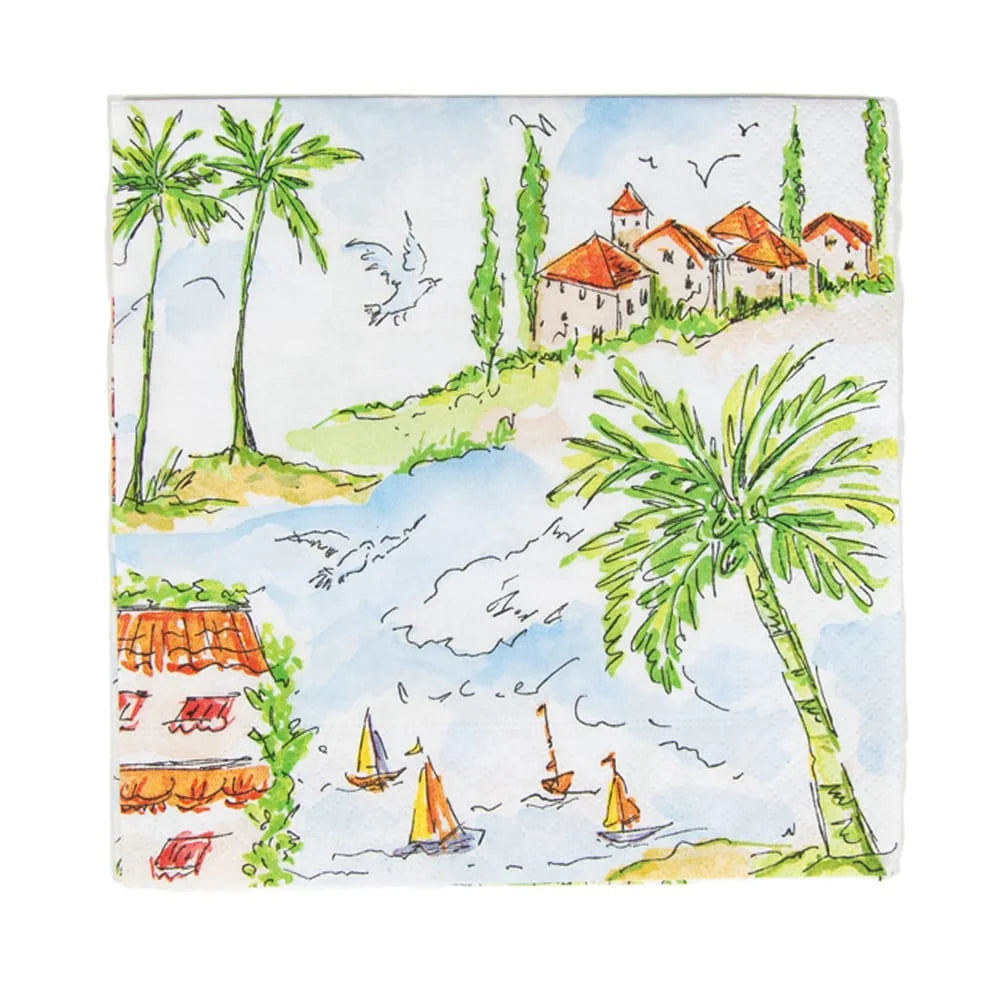 Mallorca Cocktail Napkin