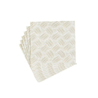 Basketry Flax-Paper Linen Napkin Airlaid Cocktail-15 In