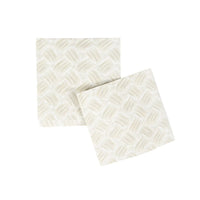 Basketry Flax-Paper Linen Napkin Airlaid Cocktail-15 In