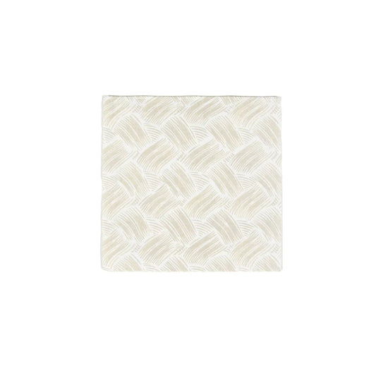 Basketry Flax-Paper Linen Napkin Airlaid Cocktail-15 In