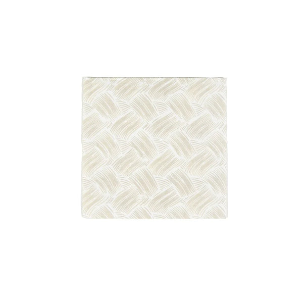 Basketry Flax-Paper Linen Napkin Airlaid Cocktail-15 In