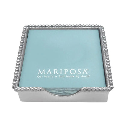 Beaded Napkin Box with Insert