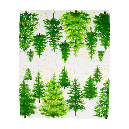 White Christmas Guest Towel Napkins