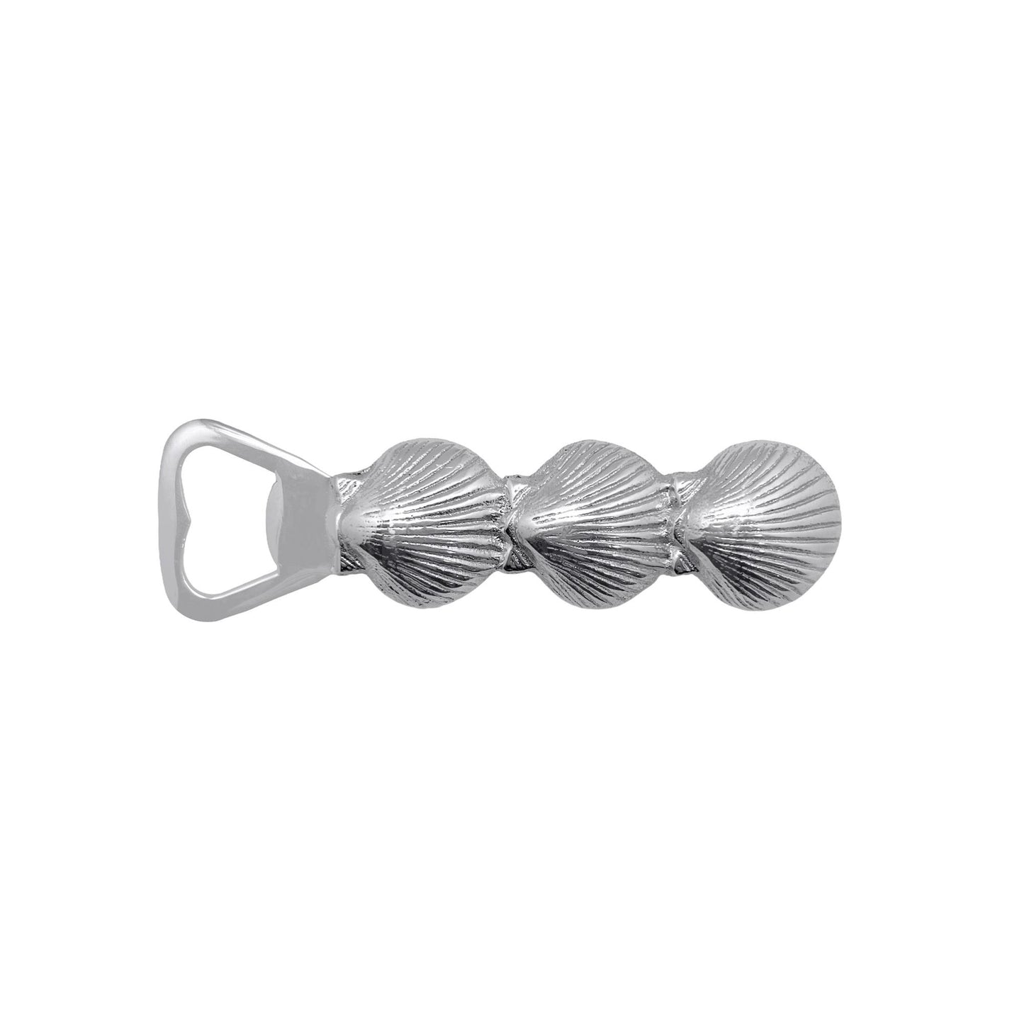 Stacked Scallop Shell Bottle Opener