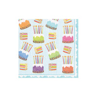 Caspari Cake Frosting Paper Linen Napkin, Cocktail
