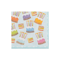 Caspari Cake Frosting Paper Linen Napkin, Cocktail