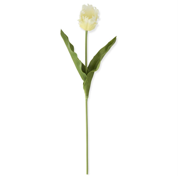 23" Yellow Real Touch Parrot Tulip