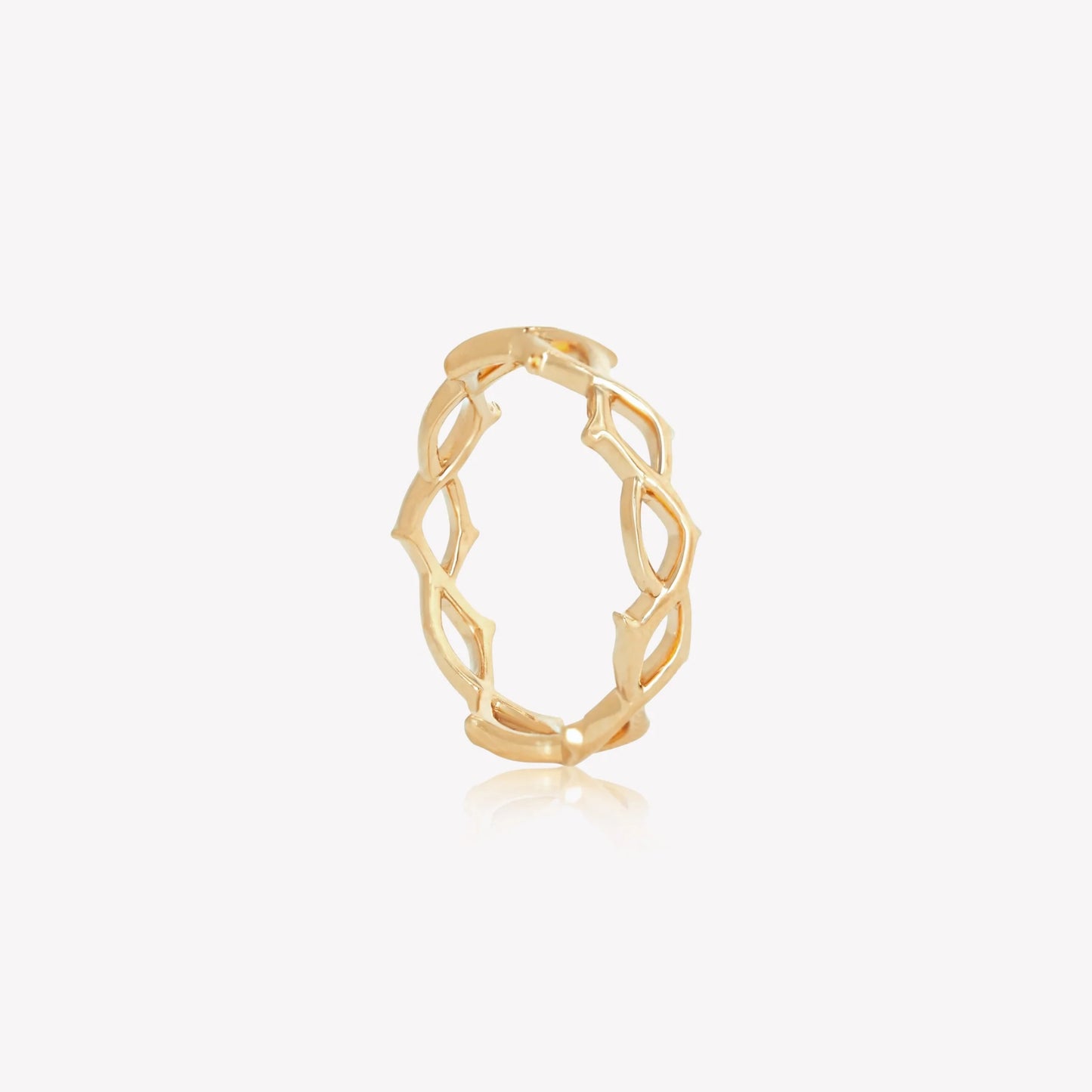 Crown of Thorns Band Ring