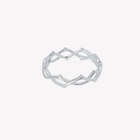 Crown of Thorns Band Ring