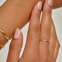 Sacred Vine Band Ring