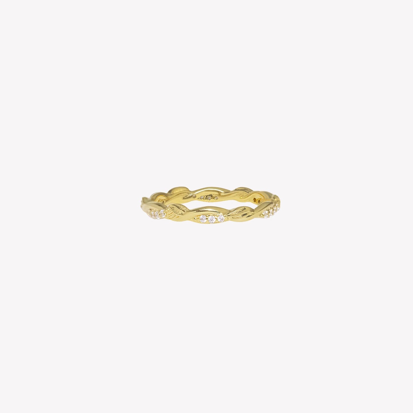 Sacred Vine Band Ring