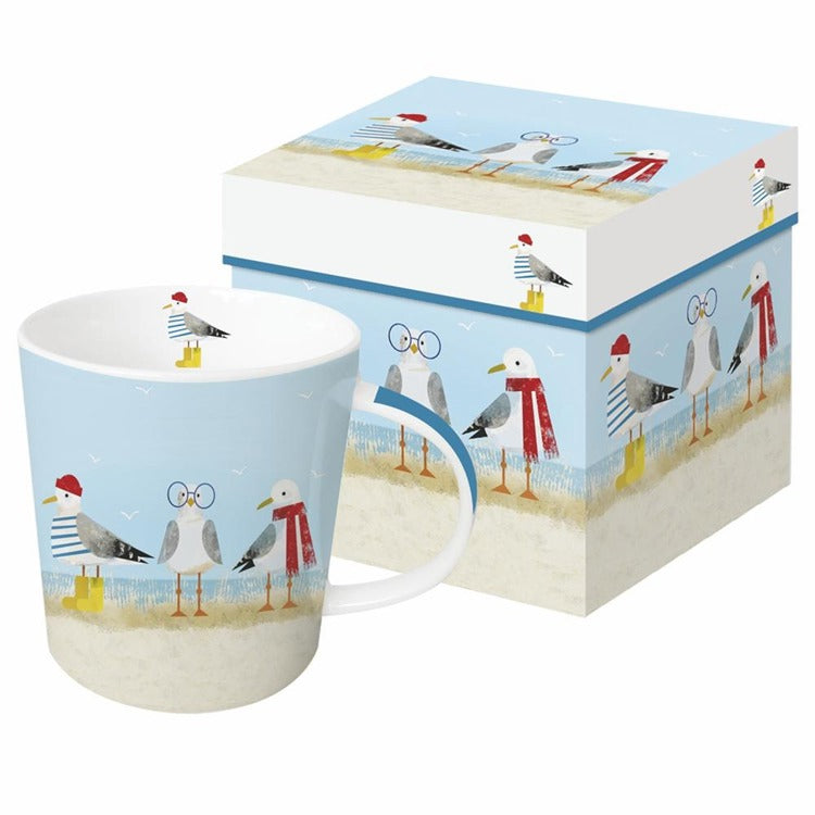 Mug in Gift Box - Sassy Seagulls