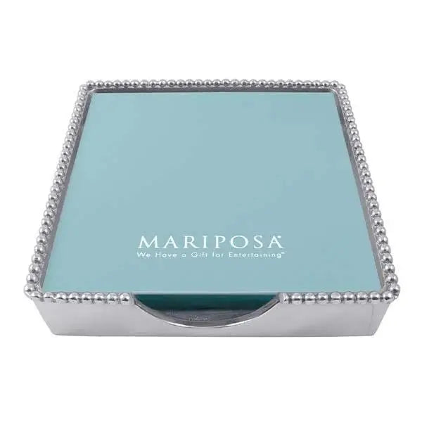 Beaded Napkin Box with Insert