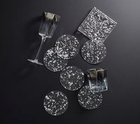 Stardust Drink Coasters, Set of 6 in a Caddy
