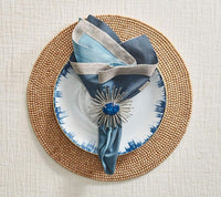 Wood Round Placemat in Natural