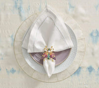 Round Capiz Placemat in Natural