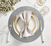 Orbit Napkin Ring in Gold