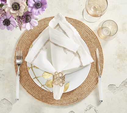 Orbit Napkin Ring in Gold