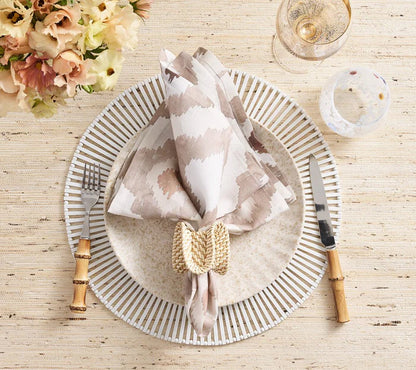 Watercolor Ikat Napkin