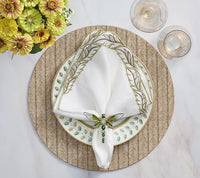 Herringbone Placemat in Tan