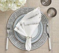 Chain Link Napkin Ring in Silver