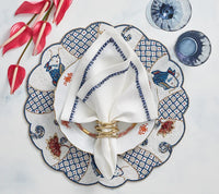 Bamboo Napkin Ring in Gold