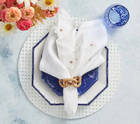 Rattan Link Napkin Ring in Natural