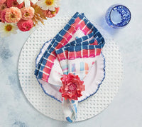 Reed Placemat in White