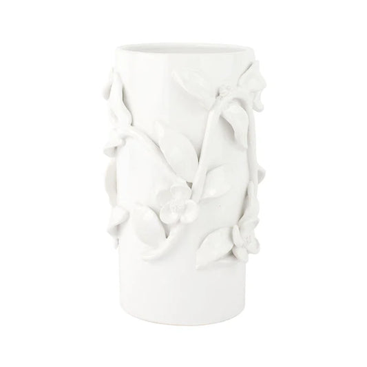 Bougainvillea Garden White Medium Cachepot