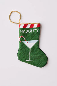 Naughty Martini Bauble Stocking