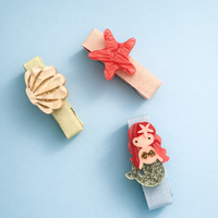 Little Shell And Mermaid Hair Clips