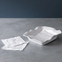 VIDA Havana Beverage Napkin Holder (White)