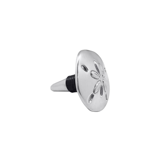 Sand Dollar Flat Bottle Stopper