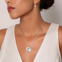 Luminous Pavé Cross Huggie Hoop Earrings