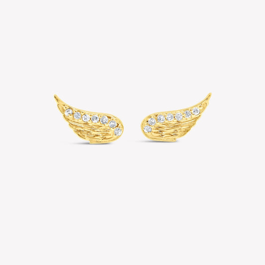Divine Wings Sparkle Earrings