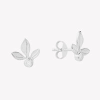 Olive Leaf Stud Earring