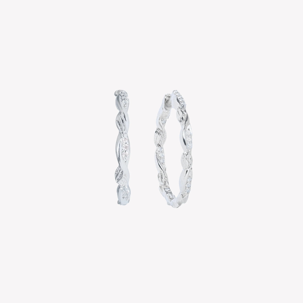Sacred Vine Hoop Earring