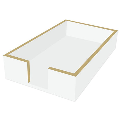 White Napkin Box