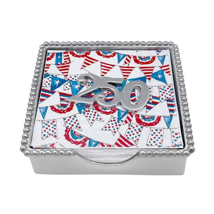 250 Beaded Napkin Box Set