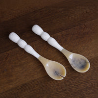 Beatriz Ball RESIN Rio Bubble Salad Servers, White