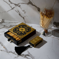 Helix Match Cloche, Gold-tipped Matches
