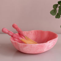 Beatriz Ball RESIN Sorbet Salad Servers (Raspberry)