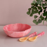 Beatriz Ball RESIN Sorbet Salad Servers (Raspberry)