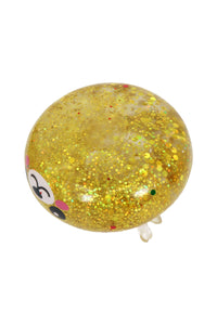 3D Christmas Reindeer Glitter Sugar Maltose Dumpling Squishy